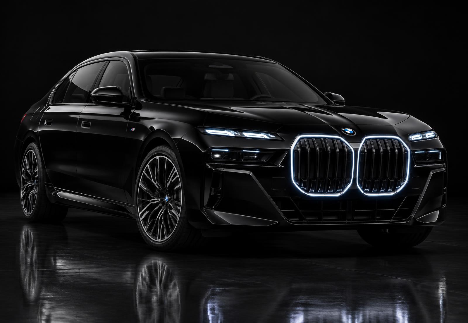 BMW 7 Series in Black