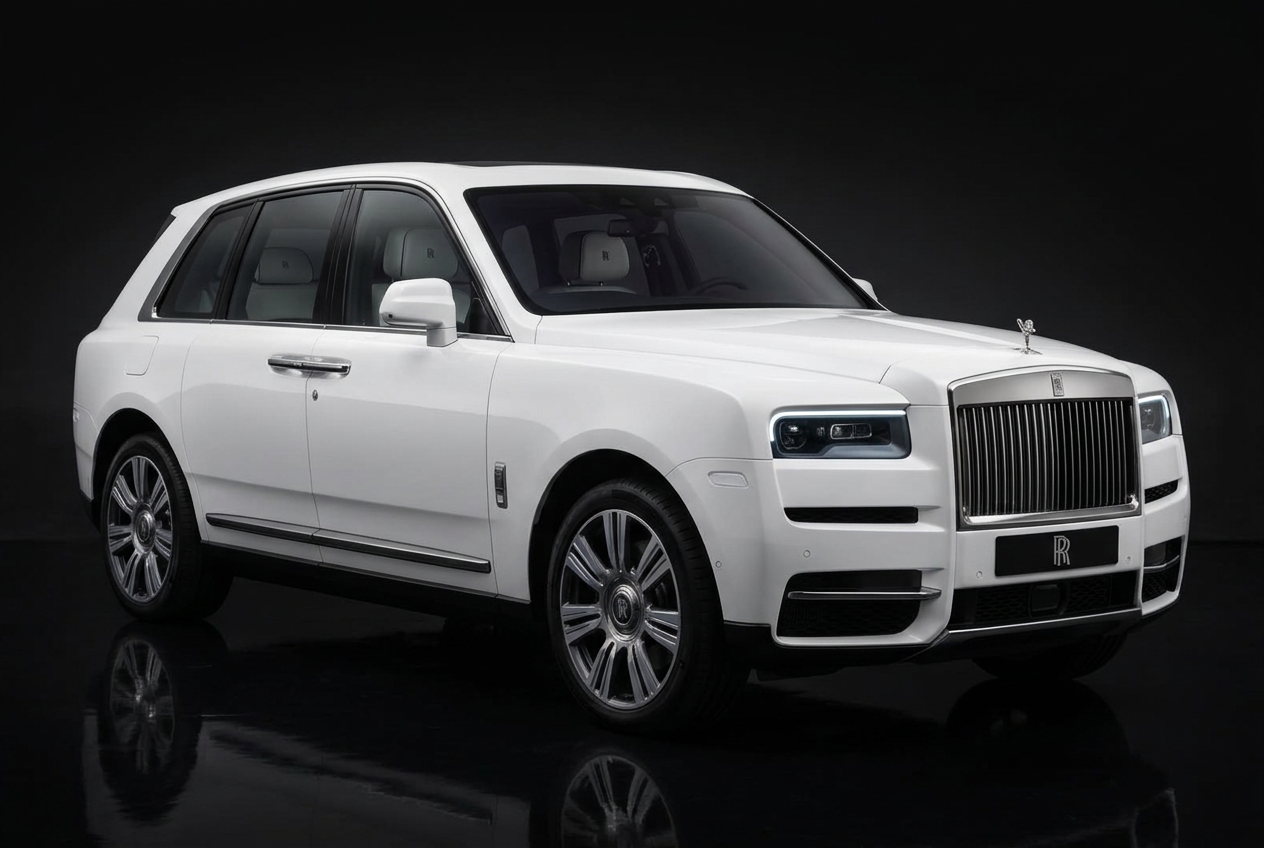 Rolls-Royce Cullinan in White