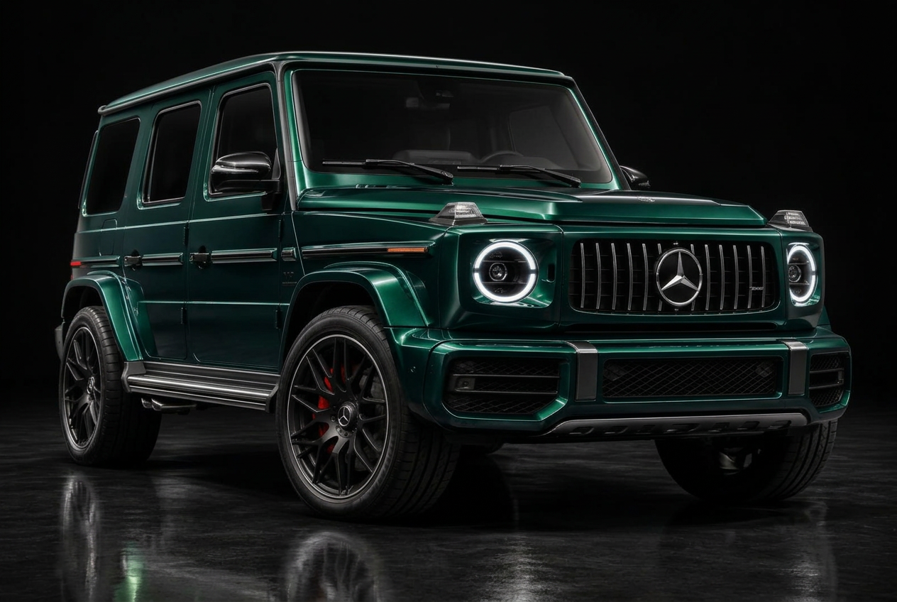 Mercedes-AMG G63 in Metallic Green