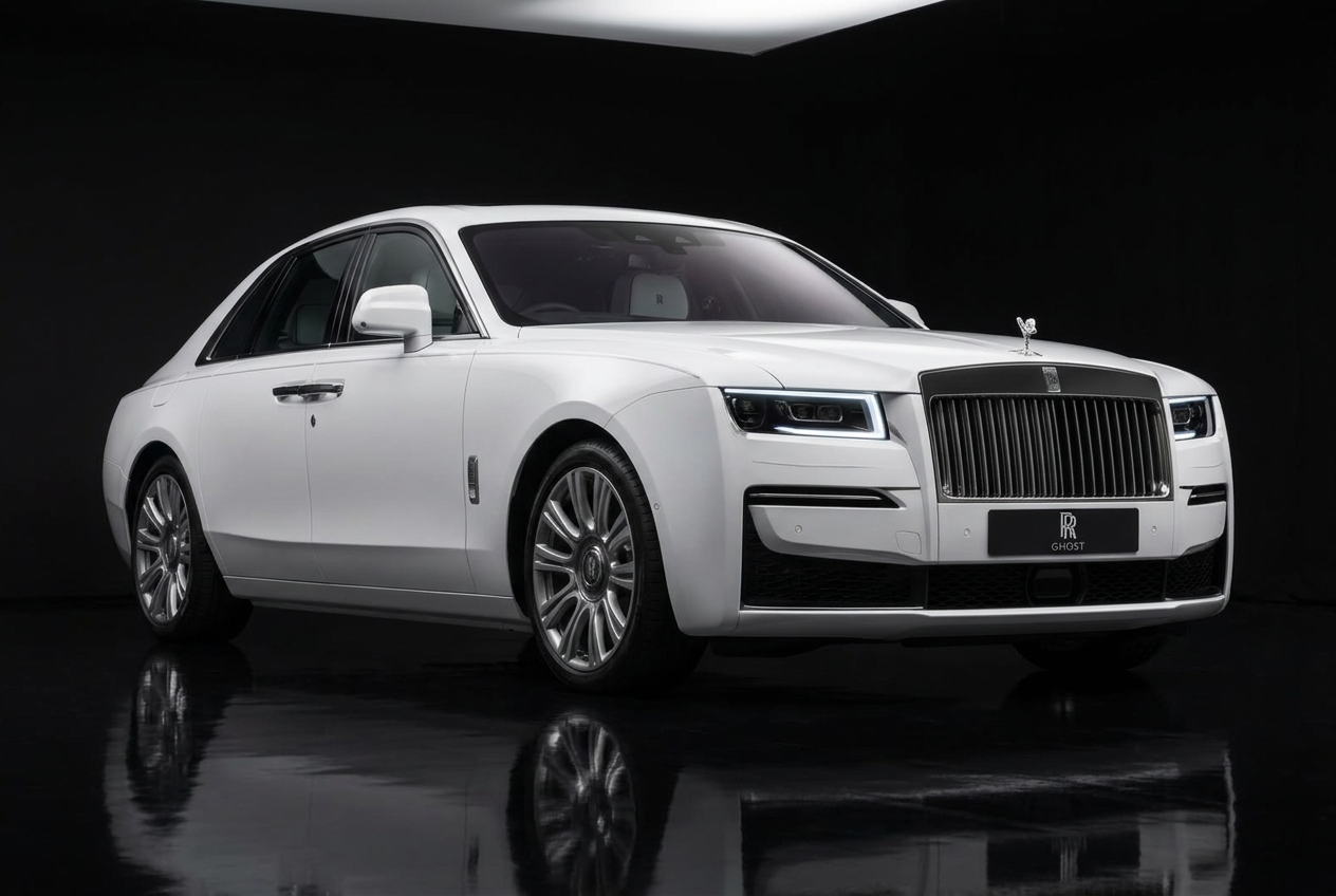 Rolls-Royce Ghost in White