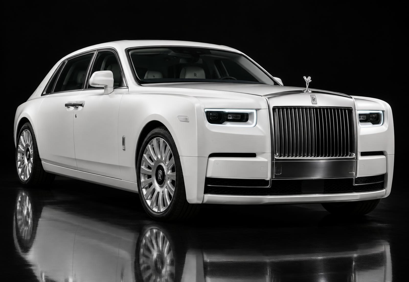 Rolls-Royce Phantom in White