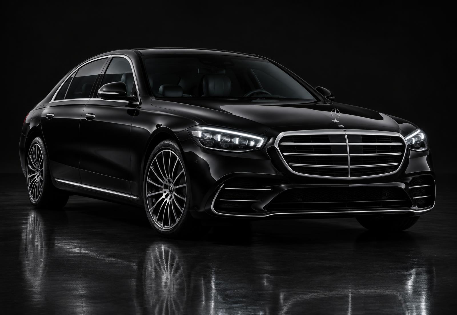 Mercedes-Benz S580 in Black