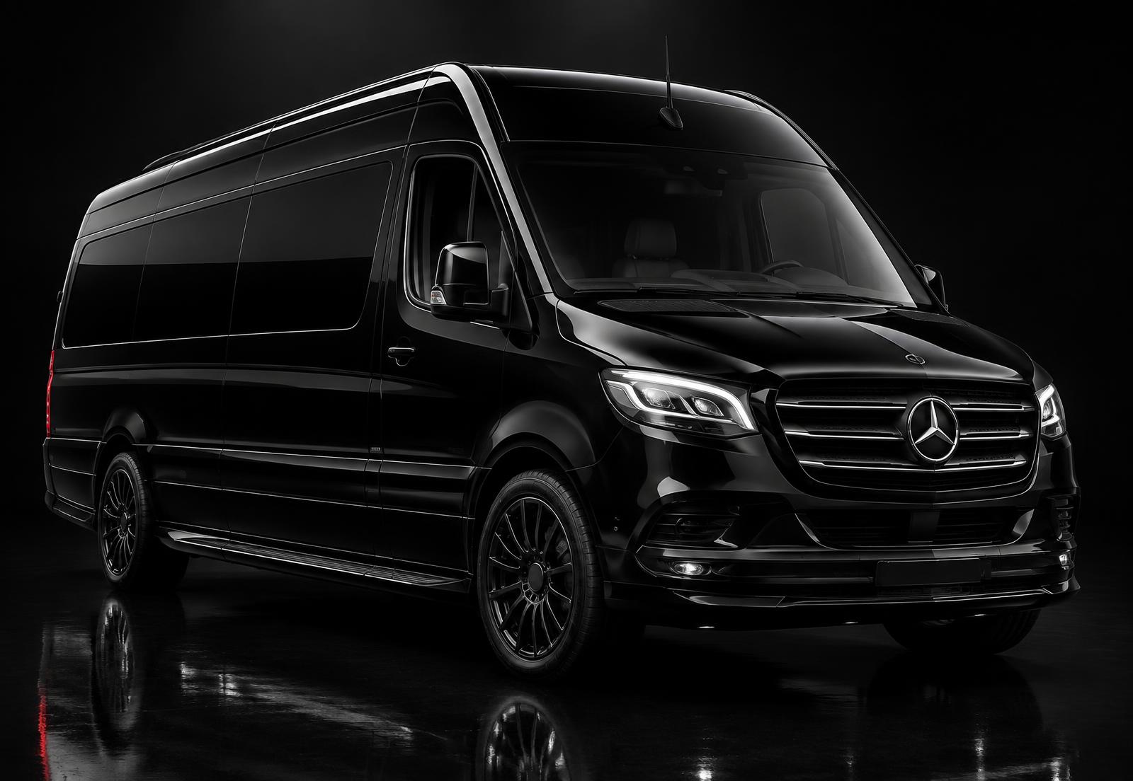 Mercedes-Benz Sprinter Party Van in Black
